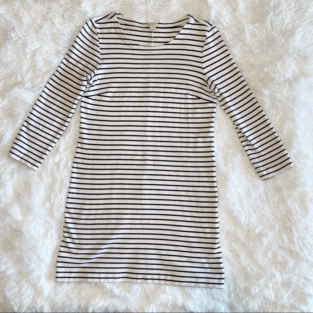 J Crew Nautical Knit Bodycon Dress Size XS